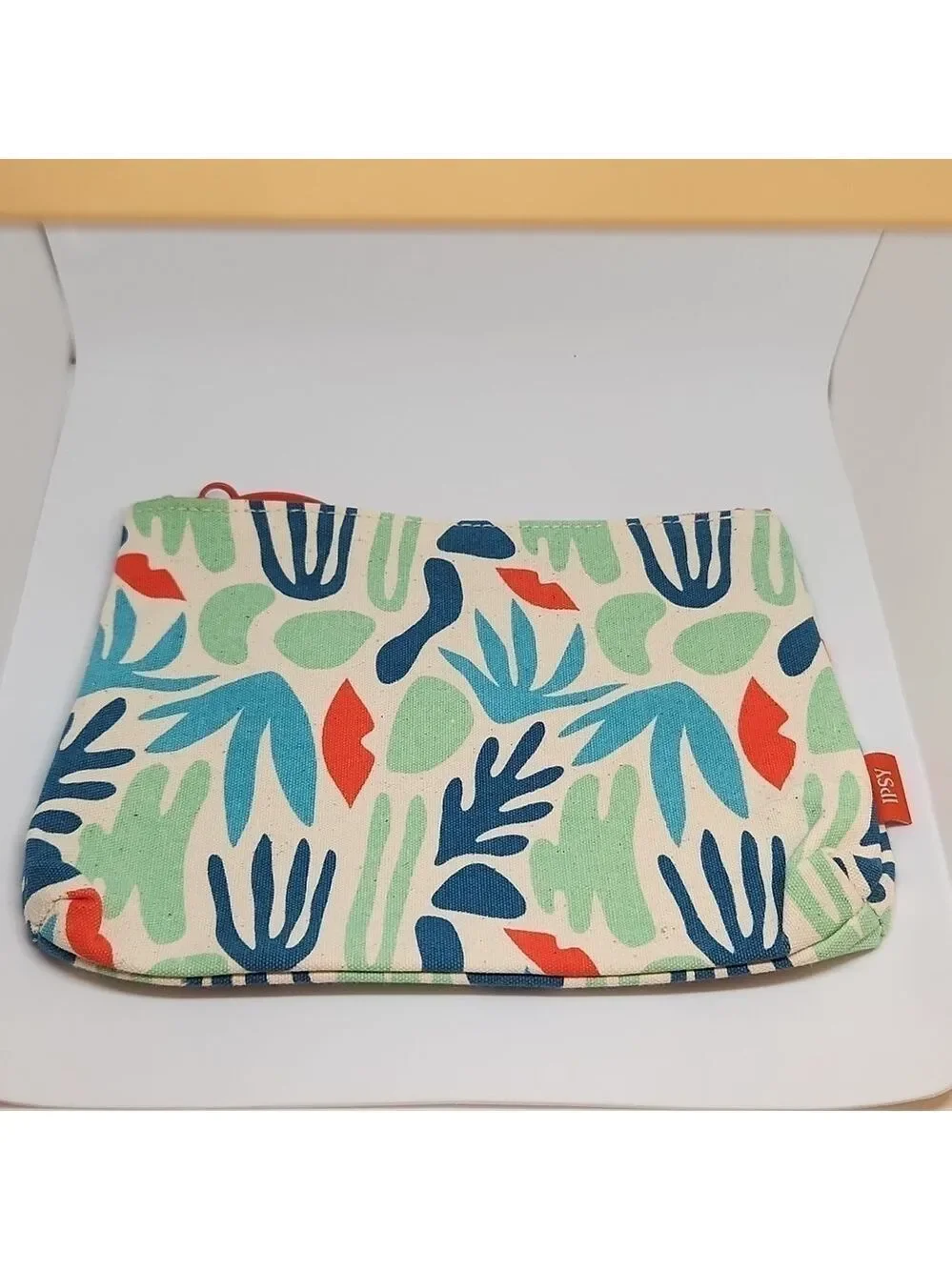Ipsy multicolor shapes  - makeup pouch